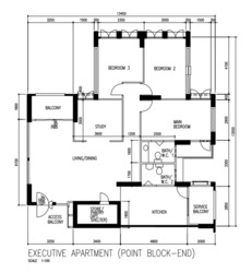 Blk 967 Hougang Avenue 9 (Hougang), HDB Executive #544724561